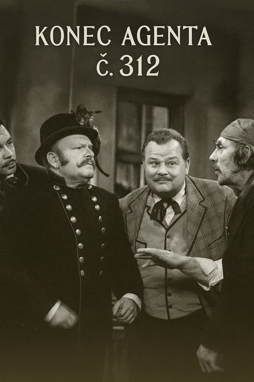 Movie poster for Konec agenta č. 312 (1974)