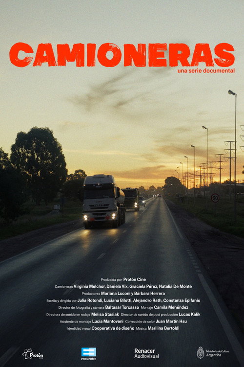 Series poster for CAMIONERAS