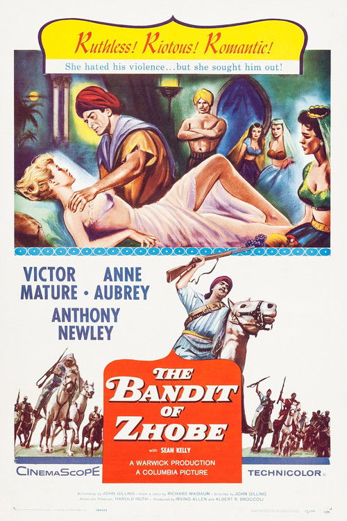 Movie poster for The Bandit Of Zhobe (1959)