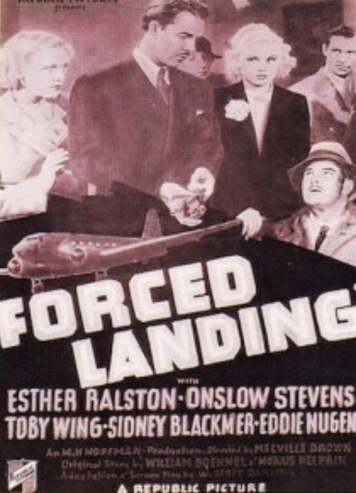 Movie poster for Forced Landing (1935)