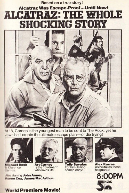 Movie poster for Alcatraz: The Whole Shocking Story (1980)
