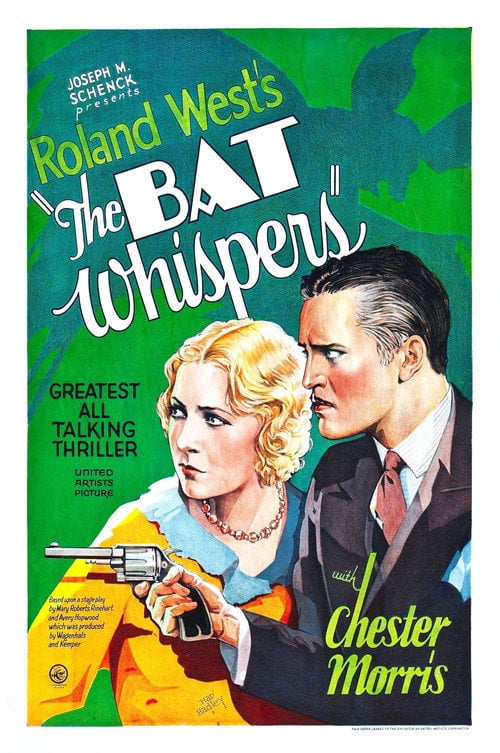 Movie poster for The Bat Whispers (1930)