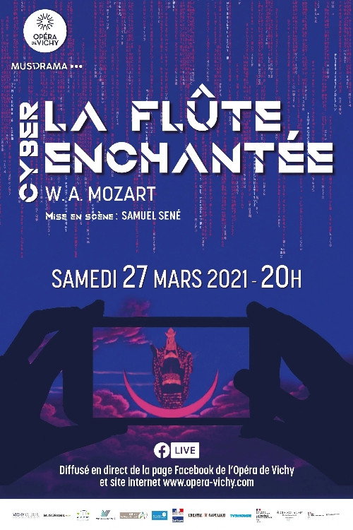Movie poster for La Flûte [cyber] enchantée (2021)