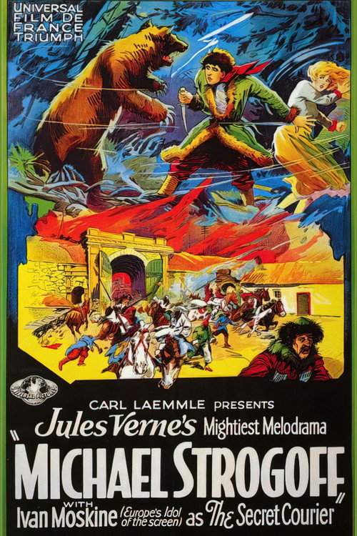 Movie poster for Michel Strogoff (1926)