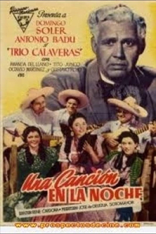 Movie poster for Una canción en la noche (1945)