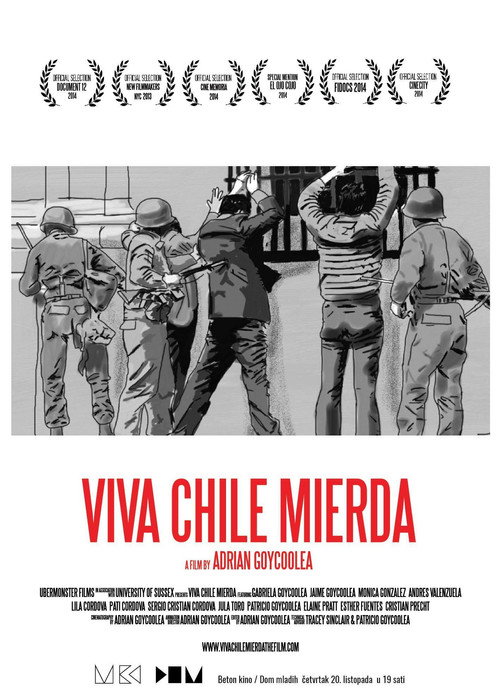 Movie poster for ¡Viva Chile mierda! (2013)