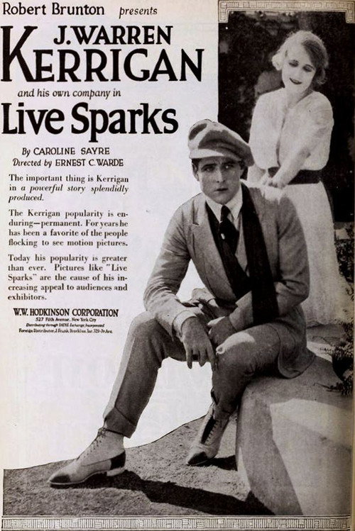Movie poster for Live Sparks (1920)