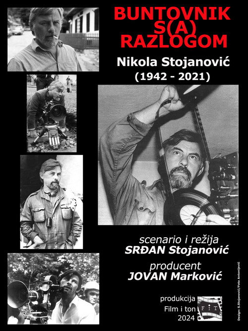 Movie poster for Rebel with a Cause: Nikola Stojanović (1942-2021) (2024)