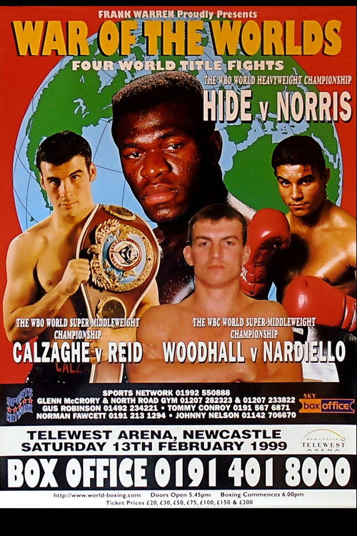 Movie poster for Joe Calzaghe vs. Robin Reid (1999)