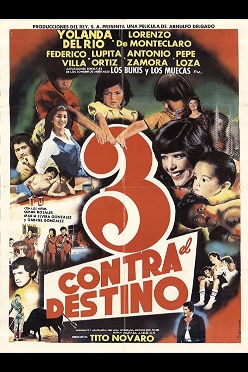Movie poster for Tres contra el destino (1980)