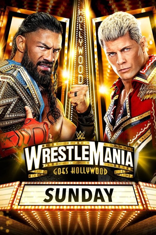 Movie poster for WrestleMania 39 Sunday (2023)