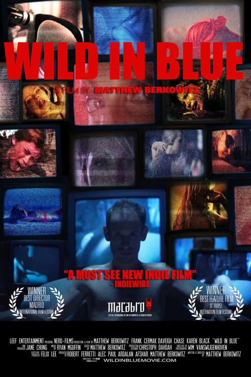 Movie poster for Wild in Blue (2014)