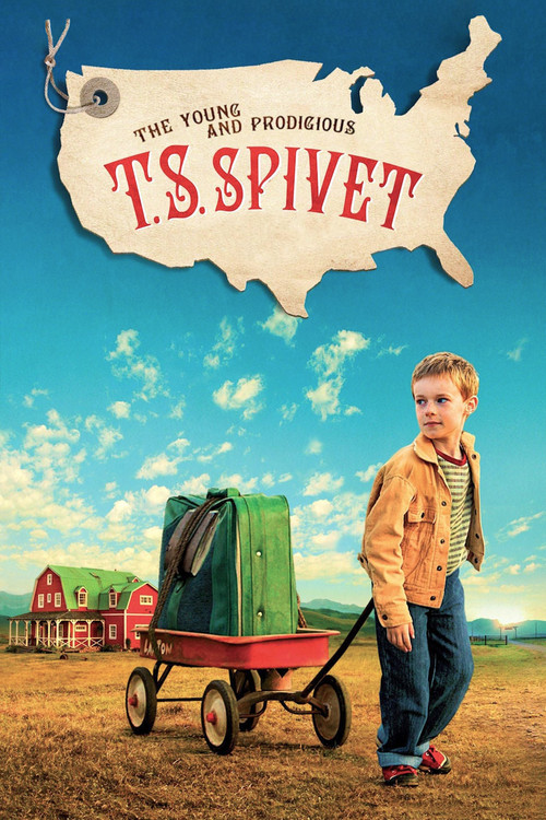 Movie poster for The Young and Prodigious T.S. Spivet (2013)