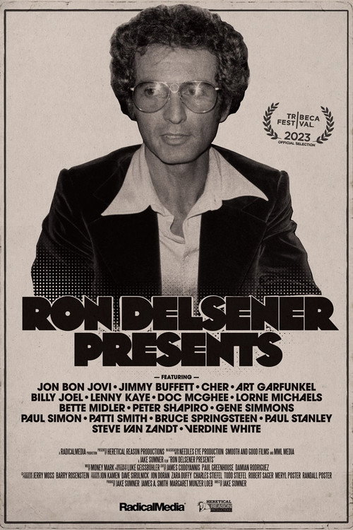 Movie poster for Ron Delsener Presents (2023)