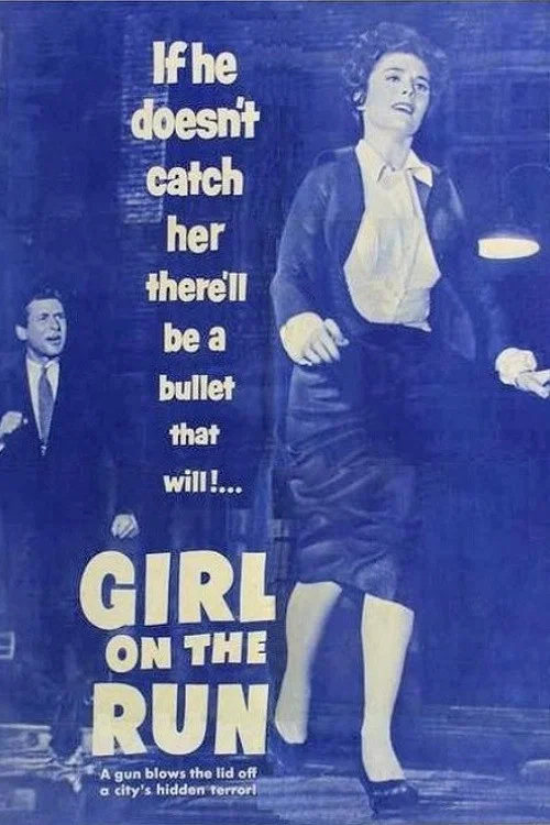 Movie poster for Girl on the Run (1958)