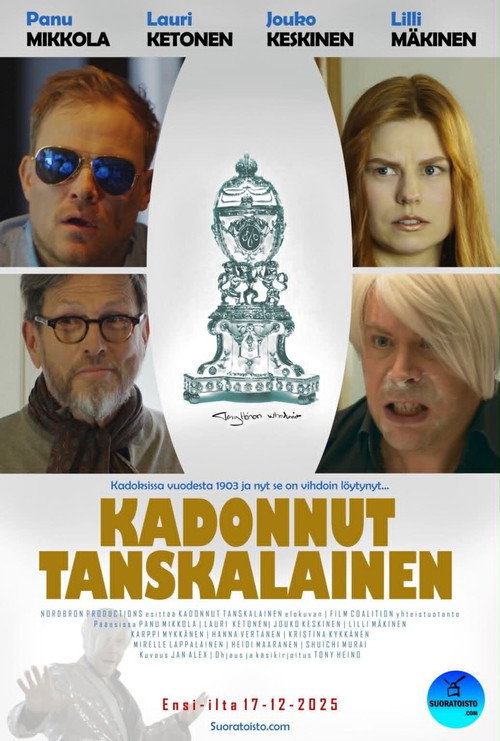 Movie poster for Kadonnut tanskalainen (2025)