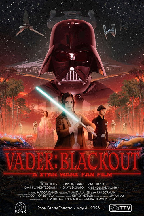 Movie poster for VADER: BLACKOUT (2025)