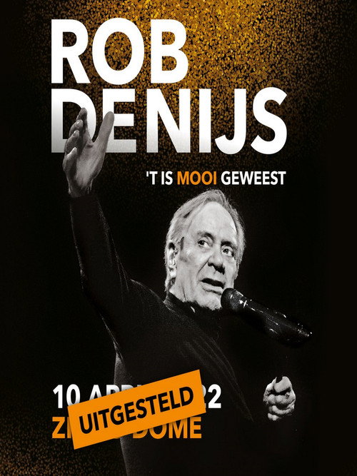 Movie poster for Rob de Nijs - Afscheidsconcert