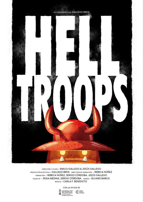 Movie poster for Hell Troops (2024)
