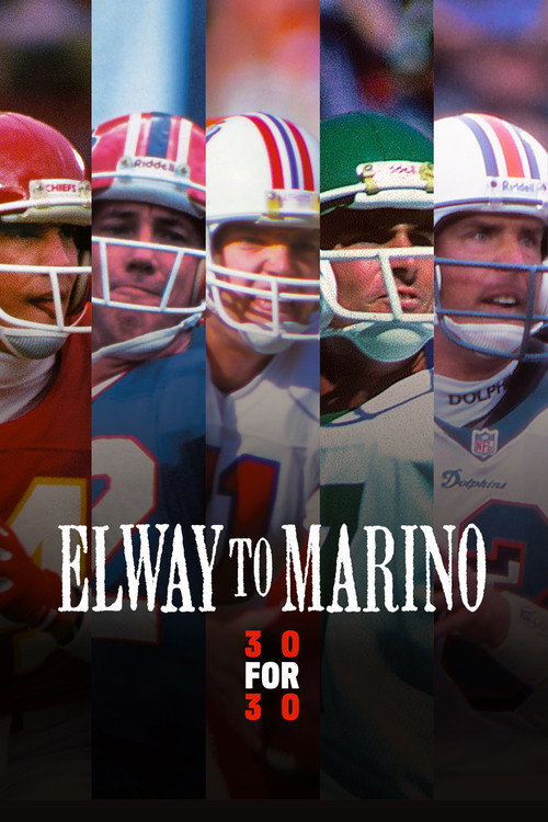 Movie poster for Elway To Marino (2013)