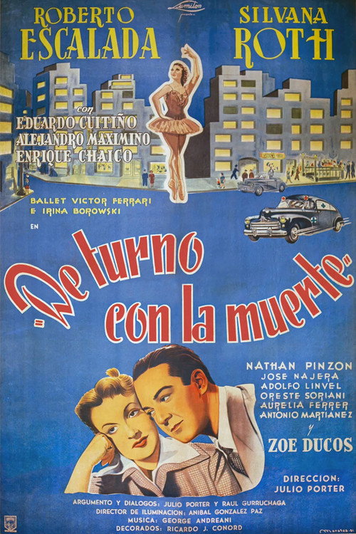 Movie poster for De turno con la muerte (1951)