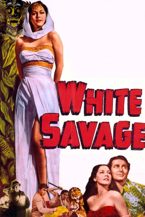 Movie poster for White Savage (1943)