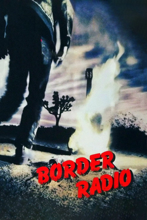 Movie poster for Border Radio (1987)