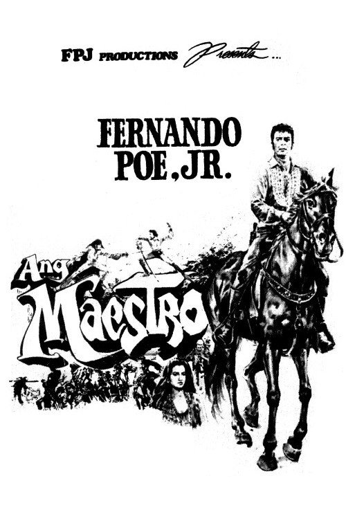 Movie poster for Ang Maestro (1981)