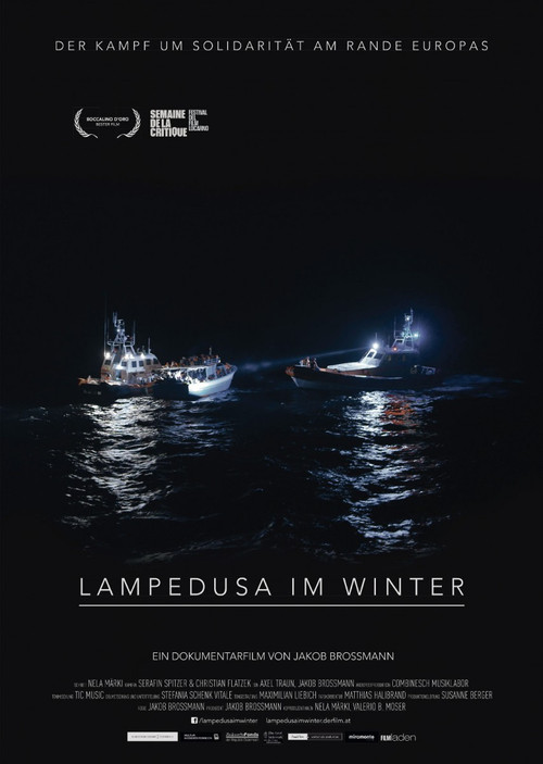 Movie poster for Lampedusa im Winter (2015)