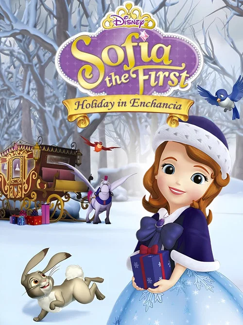 Movie poster for Sofia the First: Holiday in Enchancia (2014)