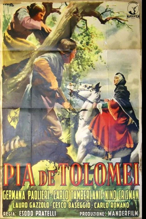 Movie poster for Pia de' Tolomei (1941)