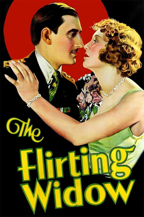 Movie poster for The Flirting Widow (1930)