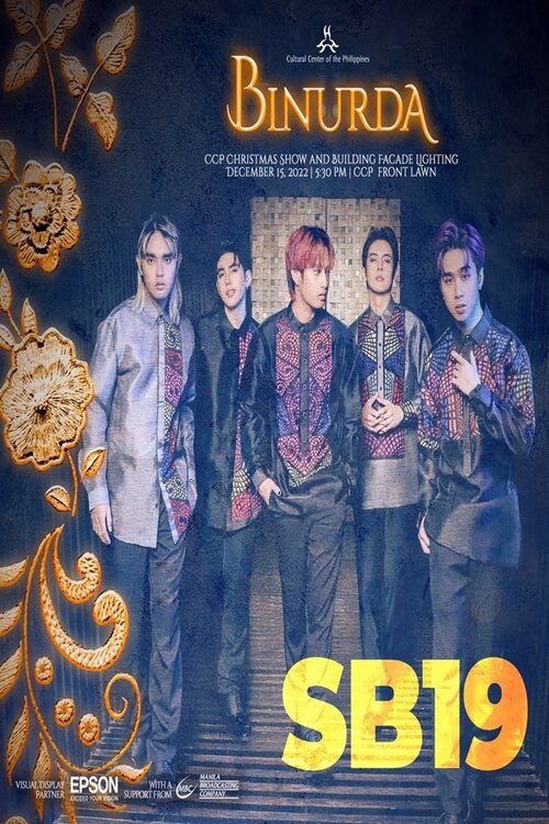 Movie poster for Binurda: CCP Christmas Show with SB19 (2022)