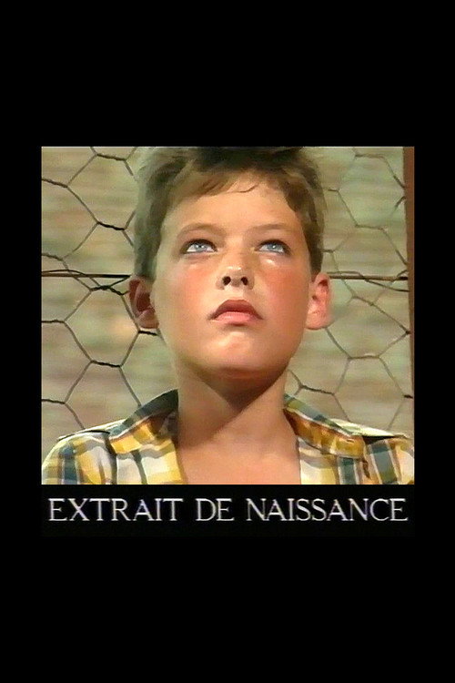 Movie poster for Extrait de naissance (1989)