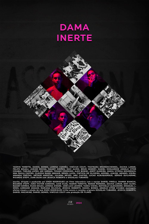 Movie poster for Dama Inerte (2024)