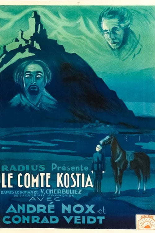 Movie poster for Le Comte Kostia (1925)