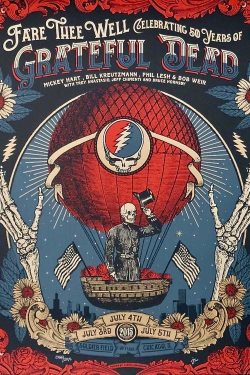 Movie poster for Grateful Dead: 2015.07.05 - Chicago, IL (2015)
