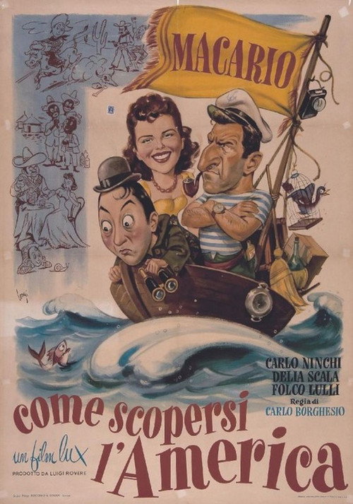 Movie poster for Come scopersi l'America (1949)