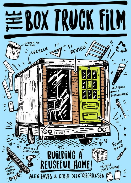 Movie poster for The Box Truck Film: Building A Reuseful Home