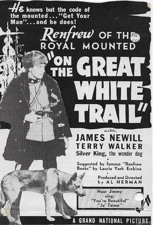 Movie poster for On the Great White Trail (1938)