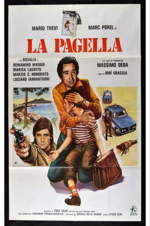 Movie poster for La pagella (1980)