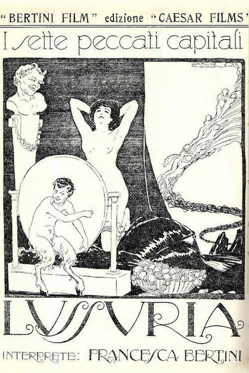 Movie poster for La lussuria (1919)