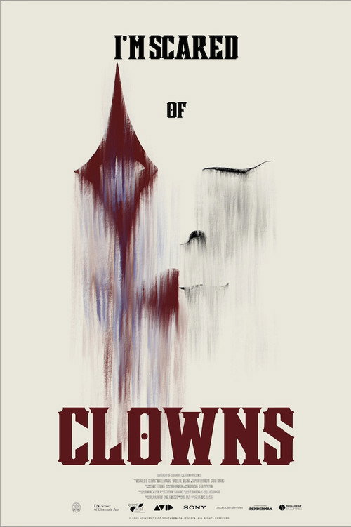Movie poster for I'm Scared of Clowns