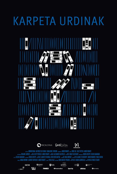 Movie poster for Blue Files (2023)
