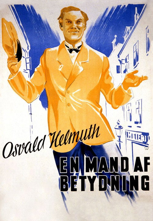 Movie poster for En mand af betydning (1941)
