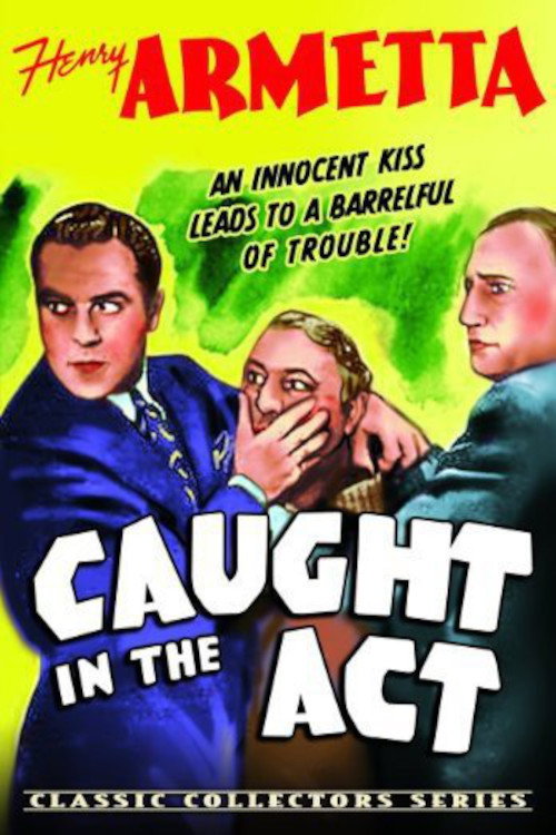Movie poster for Caught in the Act (1941)