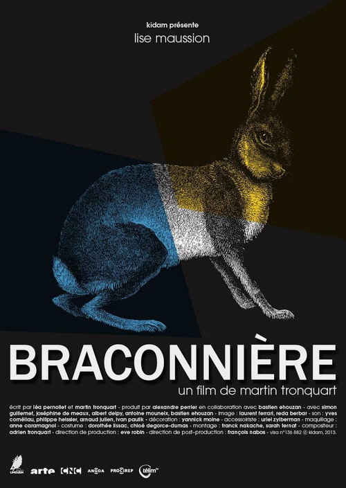 Movie poster for Braconnière (2013)