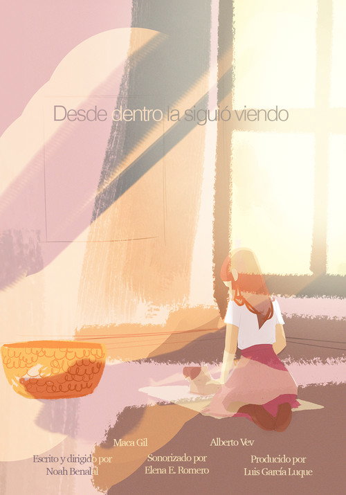 Movie poster for Desde dentro la siguió viendo (2019)