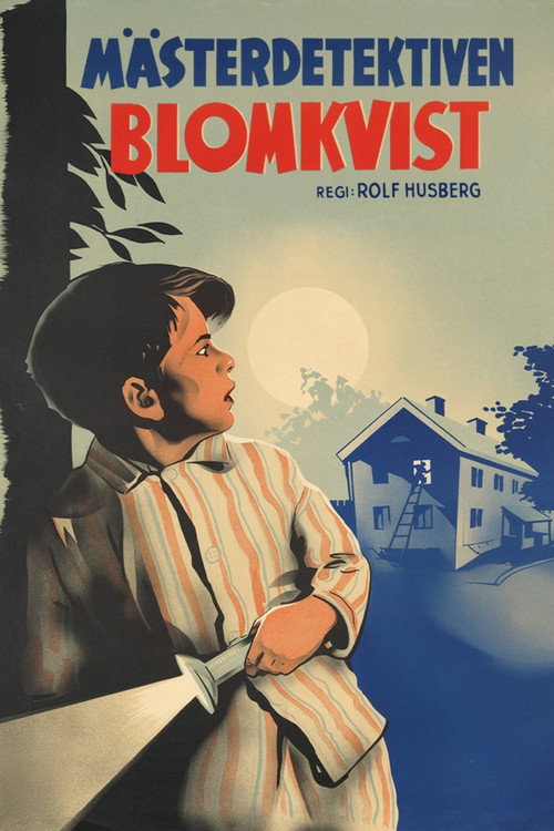Movie poster for Master Detective Blomkvist (1947)