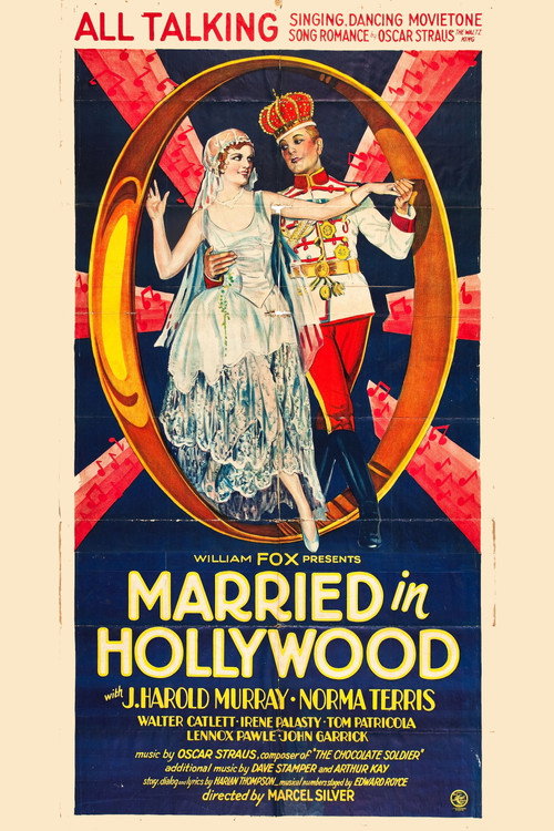 Movie poster for Married in Hollywood (1929)